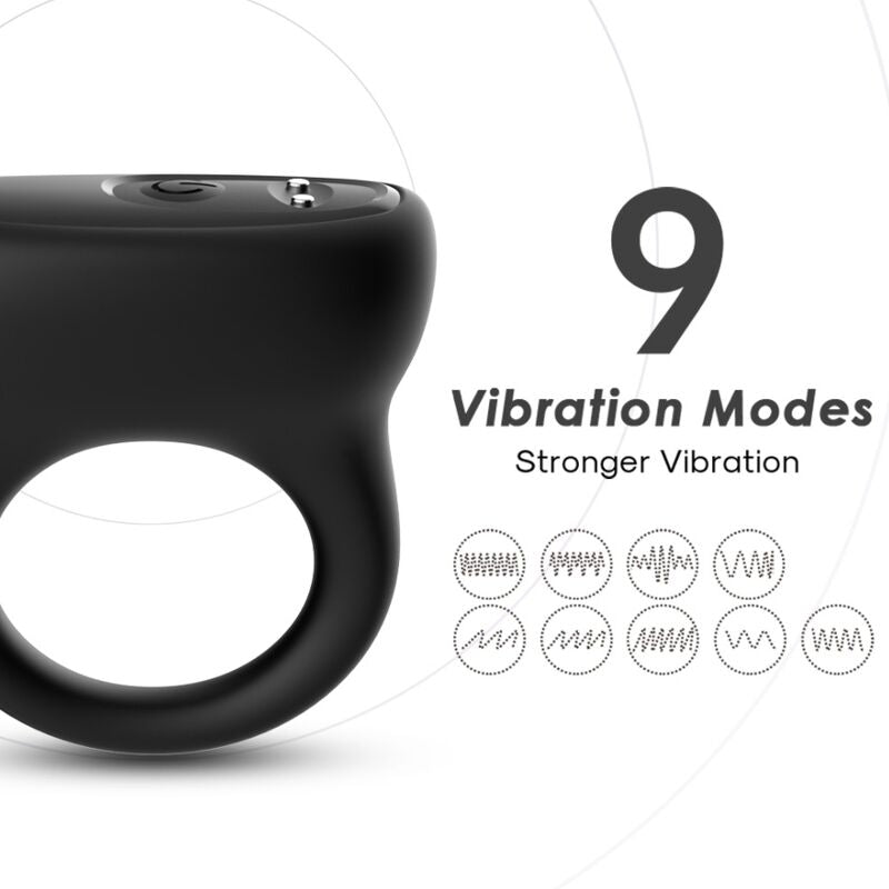 Armony - Anillo Vibrador Negro