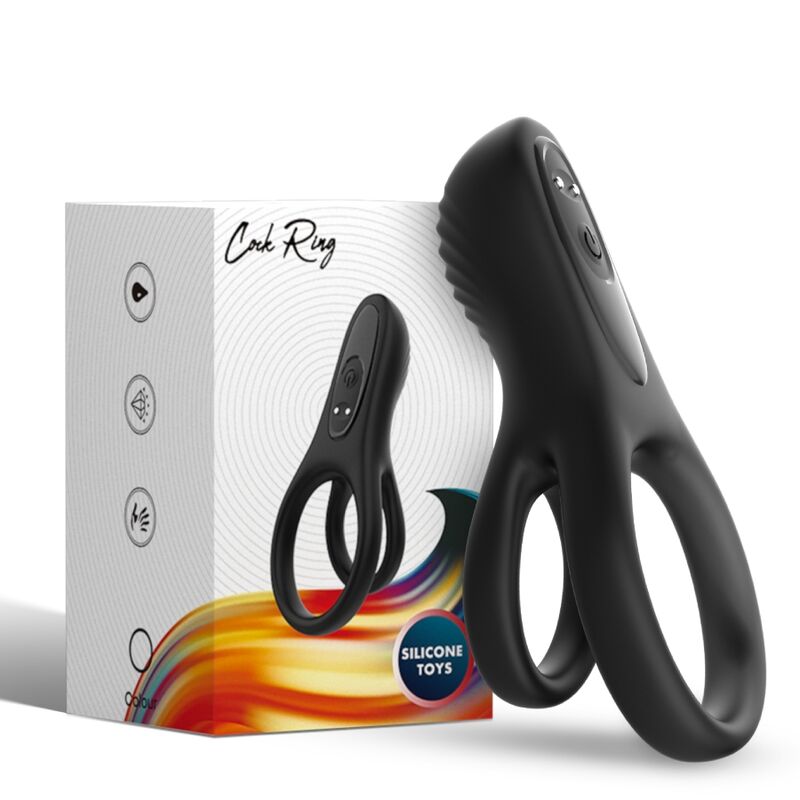 Armony - Doble Anillo Vibrador Negro