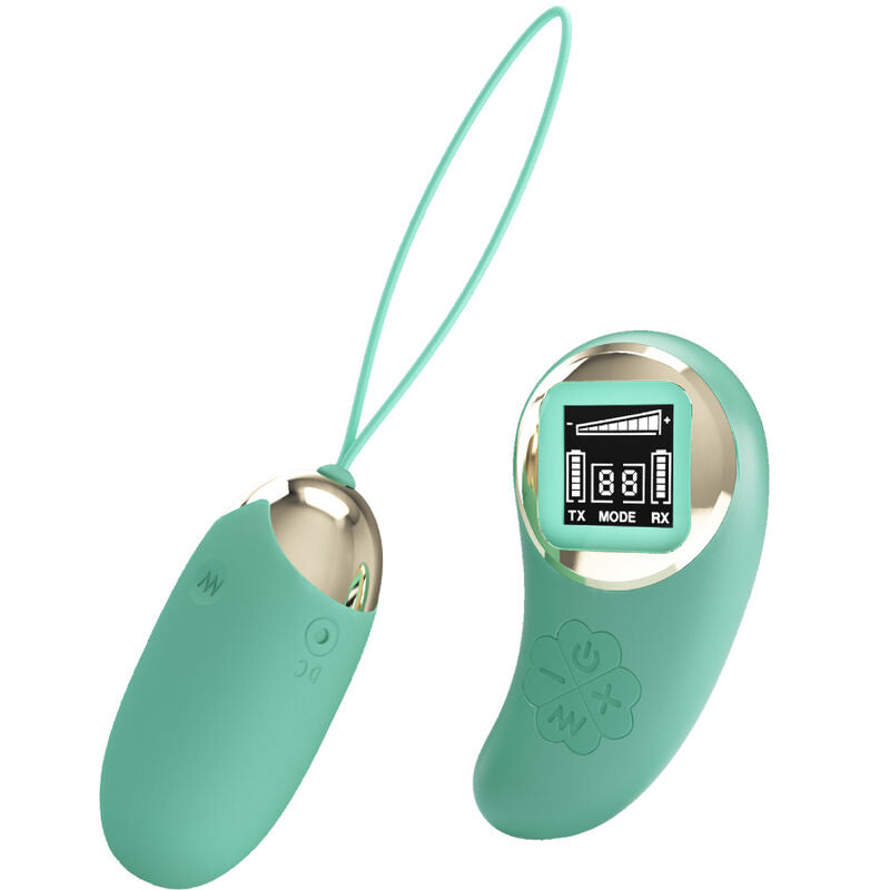 Pretty Love - Mina Huevo Vibrador Control Remoto Verde