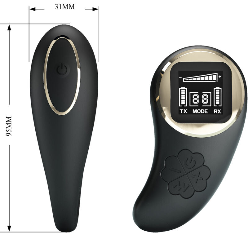 Vibrador Pretty Love Nathan Doble Placer Control Remoto