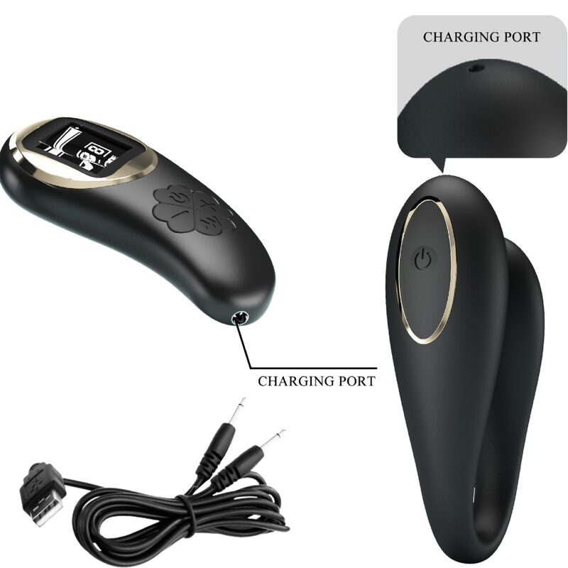 Vibrador Pretty Love Nathan Doble Placer Control Remoto