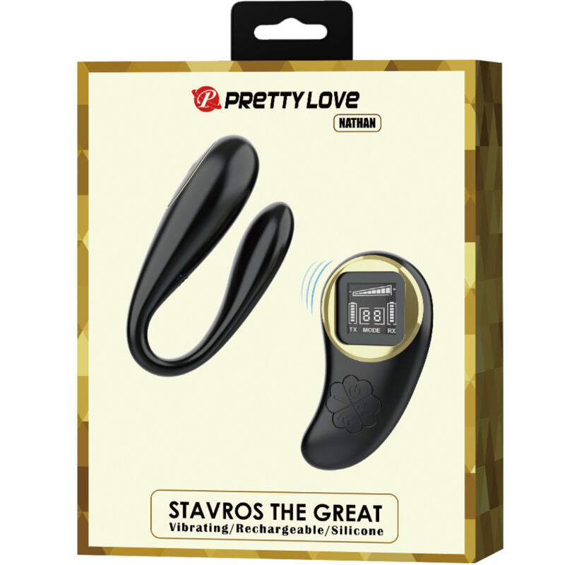 Pretty Love - Nathan Vibrador Doble Placer Control Remoto