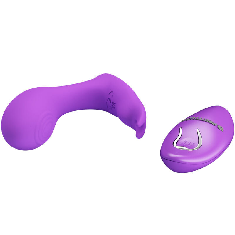 Pretty Love - Idabelle Vibration & Pulsation Control Remoto Violeta