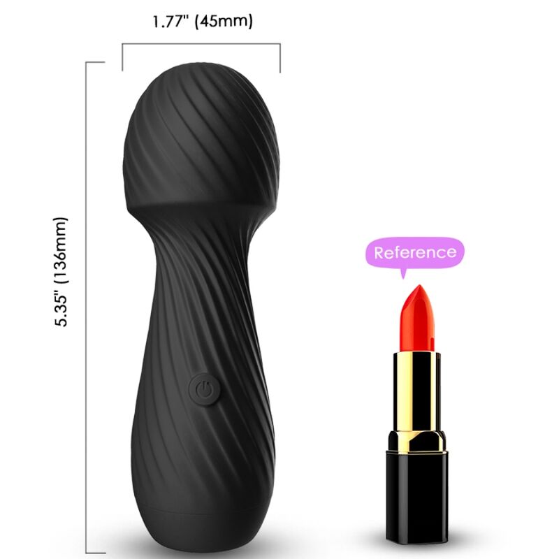Armony - Dazzle Masajeador & Vibrador Pequeño Negro