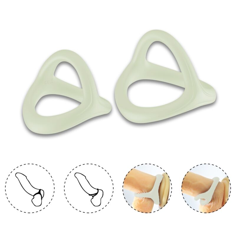 Armony - Tresor Anillo Doble Silicona Luminoso