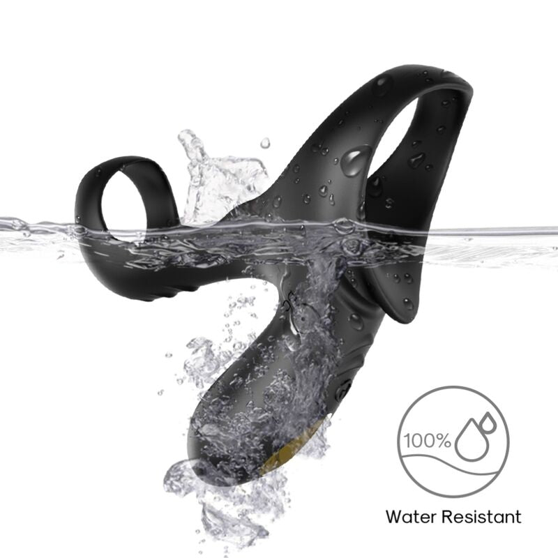 Armony - Ranger Anillo Doble Vibrador Pareja Negro