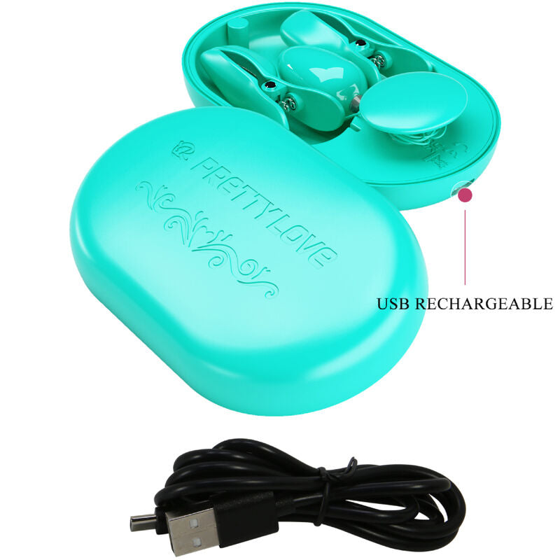 Pretty Love - Surprise Box Pinzas Electro Estimulacion Azul