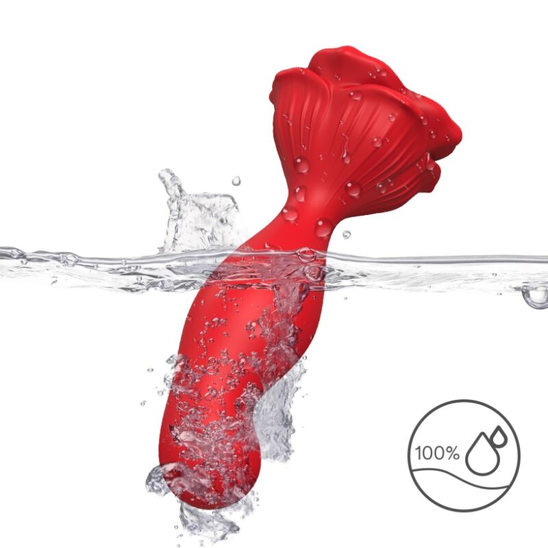 Armony - Rosa Vibrador & Plug Anal Control Remoto Rojo