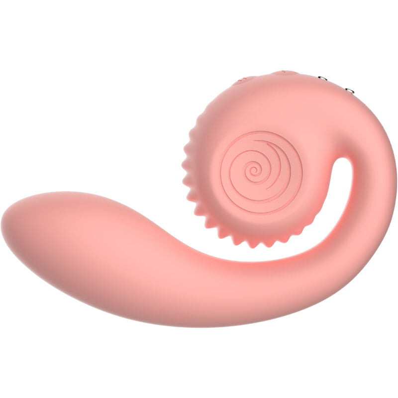 Snail Vibe - Gizi Estimulador Dual Rosa