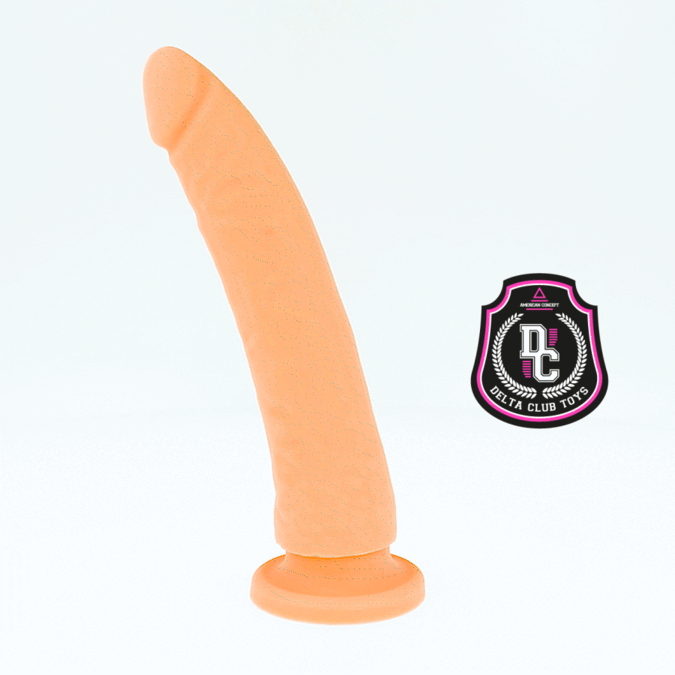 Delta Club - Toys Dildo Natural Silicona Medica 23 Cm -O- 4.5 Cm