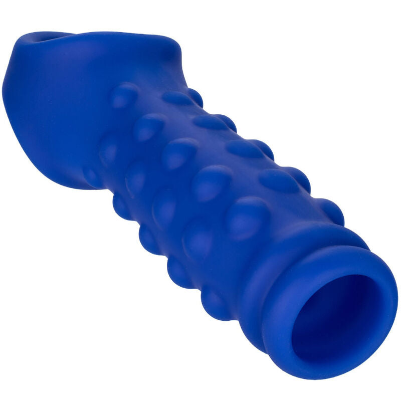 Calexotics - Admiral Beaded Funda Pene Silicona Líquida Azul