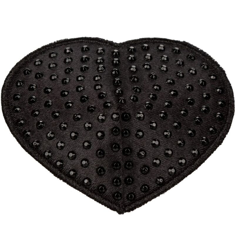 Heart Gem Pezoneras Negro
