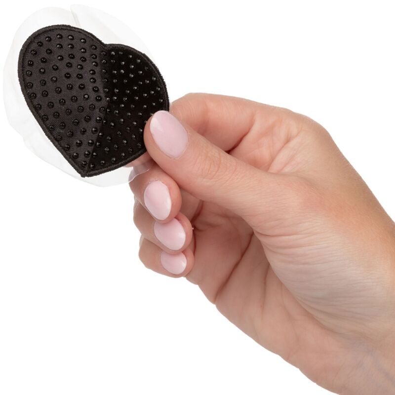 Heart Gem Pezoneras Negro