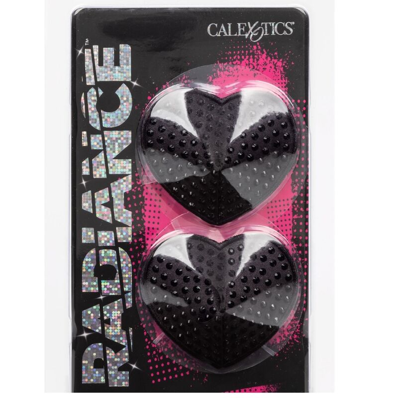Heart Gem Pezoneras Negro