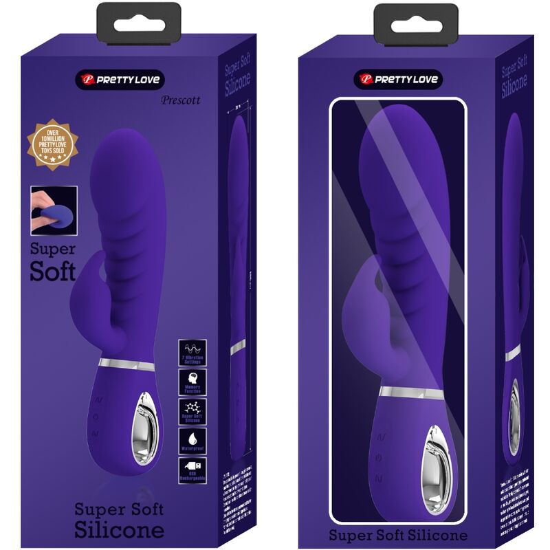 Pretty Love - Prescott Vibrador Punto G Multifunción Lila