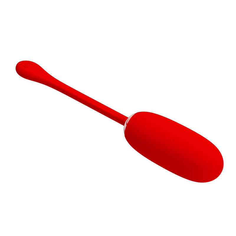 Pretty Love - Julius Huevo Vibrador Impermeble & Recargable Rojo