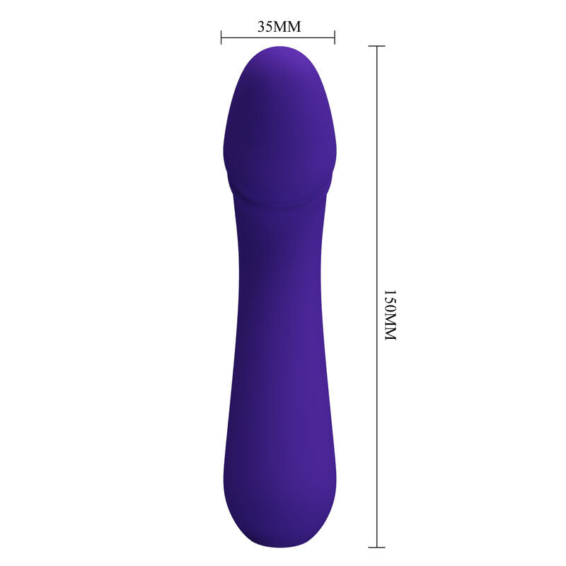 Pretty Love Cetus Vibrador Recargable Lila