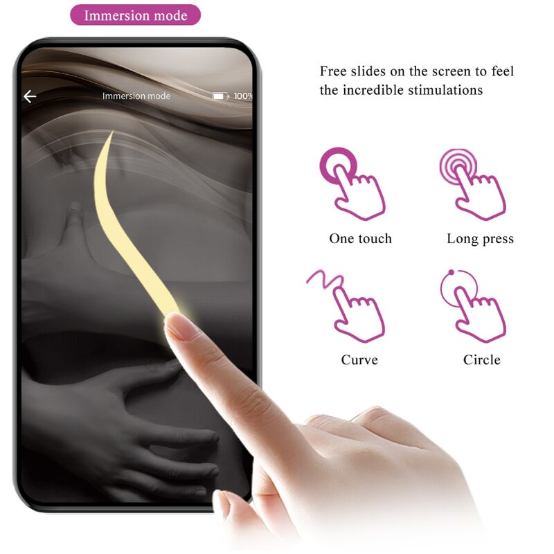 Pretty Love - Catalina Vibrador App Control Remoto Lila