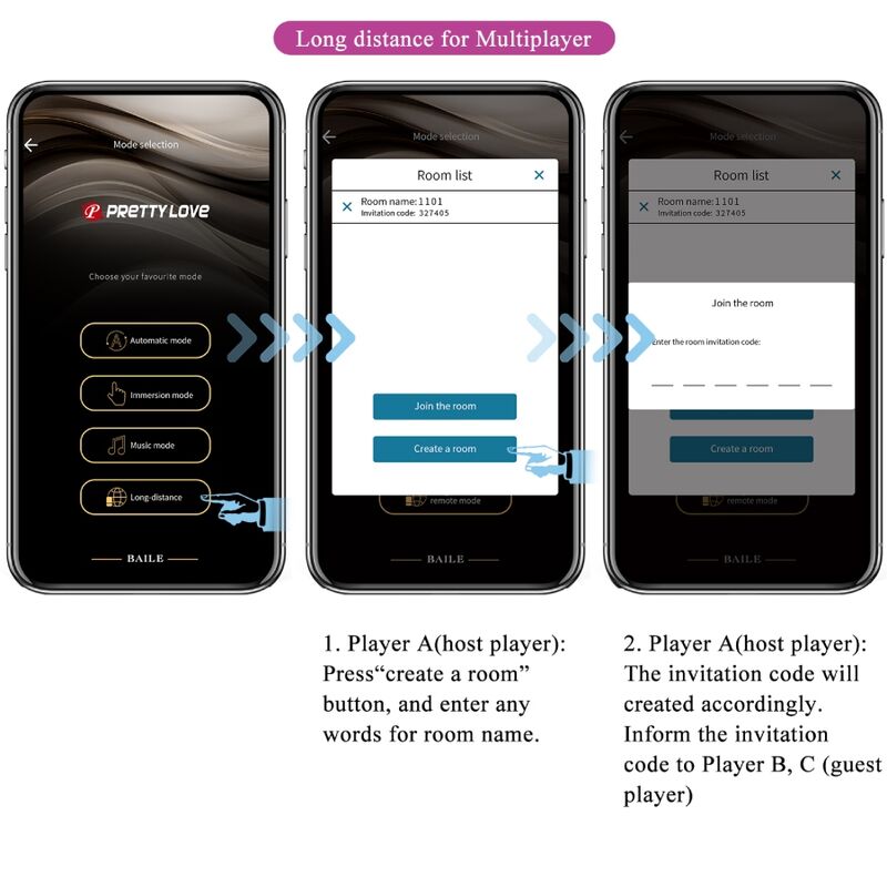 Pretty Love - Catalina Vibrador App Control Remoto Lila