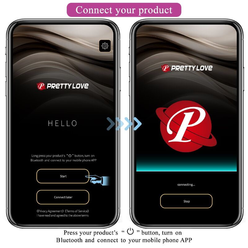 Pretty Love Billy Vibration Lila - App Gratuita