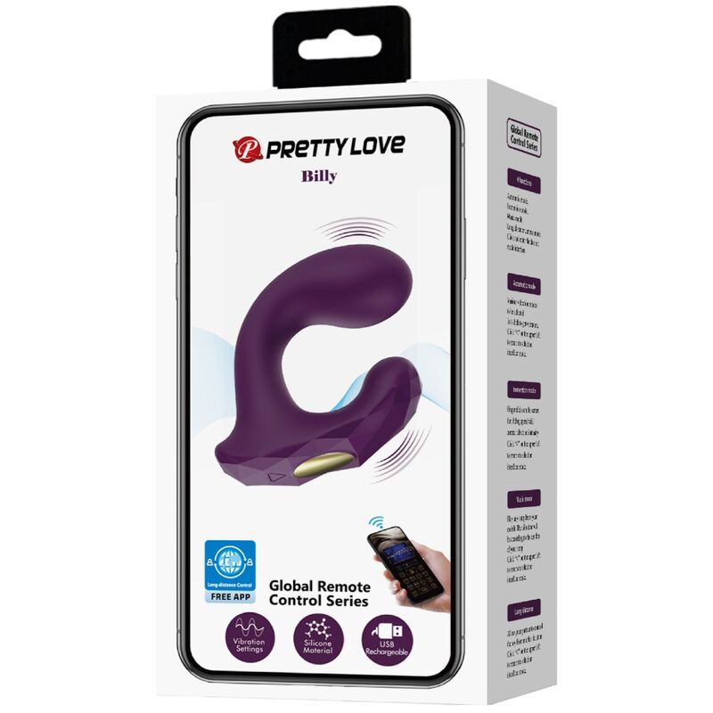 Pretty Love Billy Vibration Lila - App Gratuita