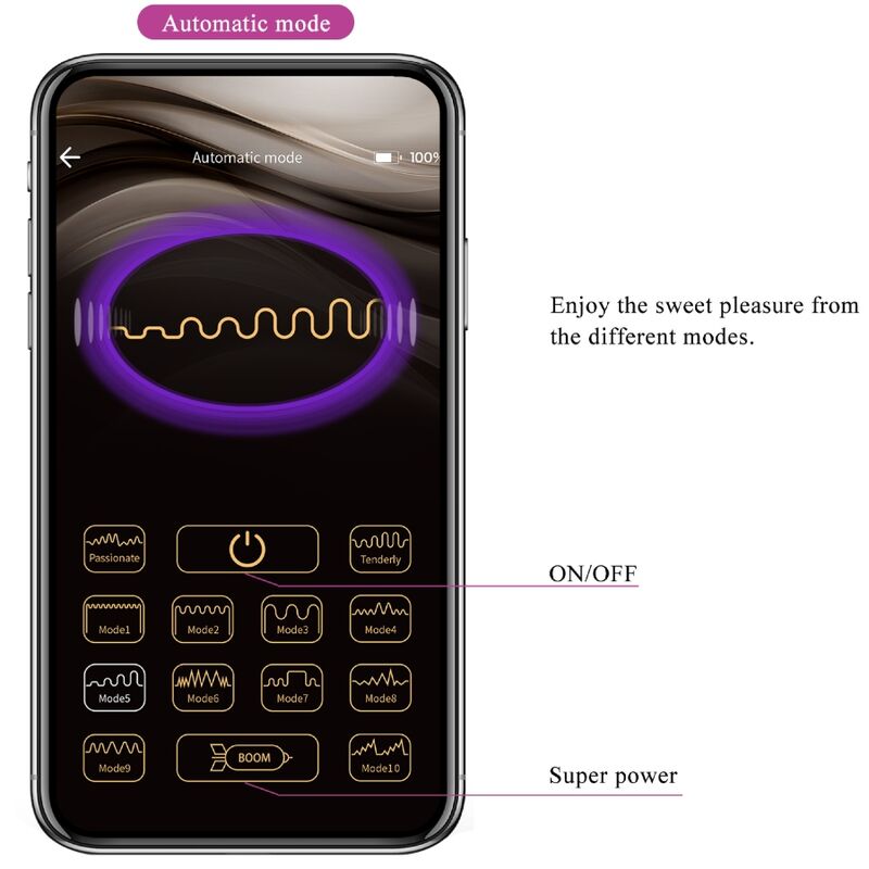 Pretty Love Billy Vibration Lila - App Gratuita