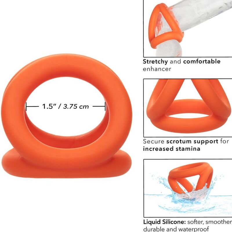 Calexotics - Alpha Triple Anillo Naranja