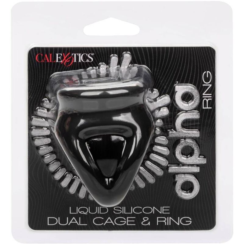 Calexotics - Alpha Anillo De Jaula Doble Negro