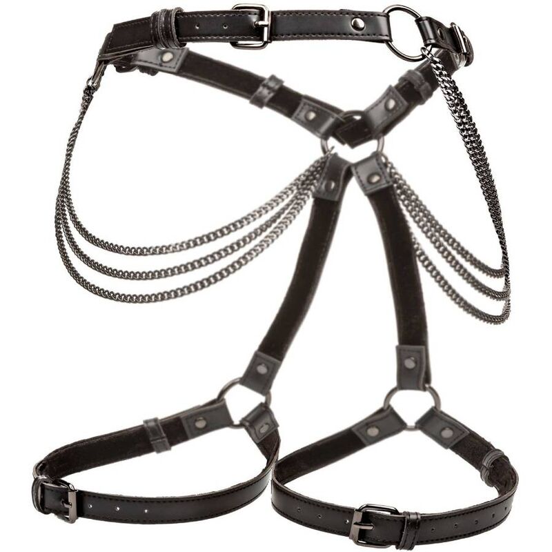 Calexotics - Euphoria Arnés De Muslo Cadena Talla Grande