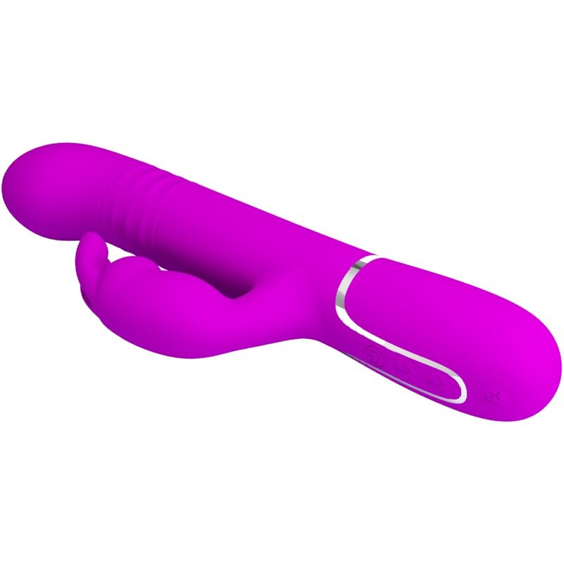 Pretty Love - Vibrador Coale Rabbit Perlas Violeta