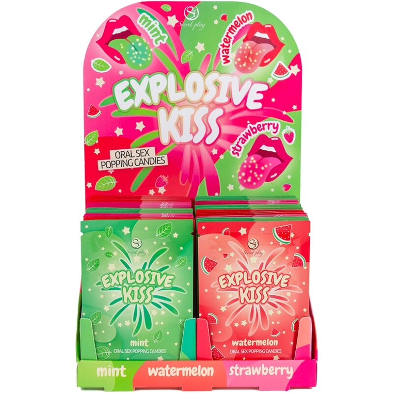 Secret Play - Expositor Caramelos Explosivos (48 Unidades)