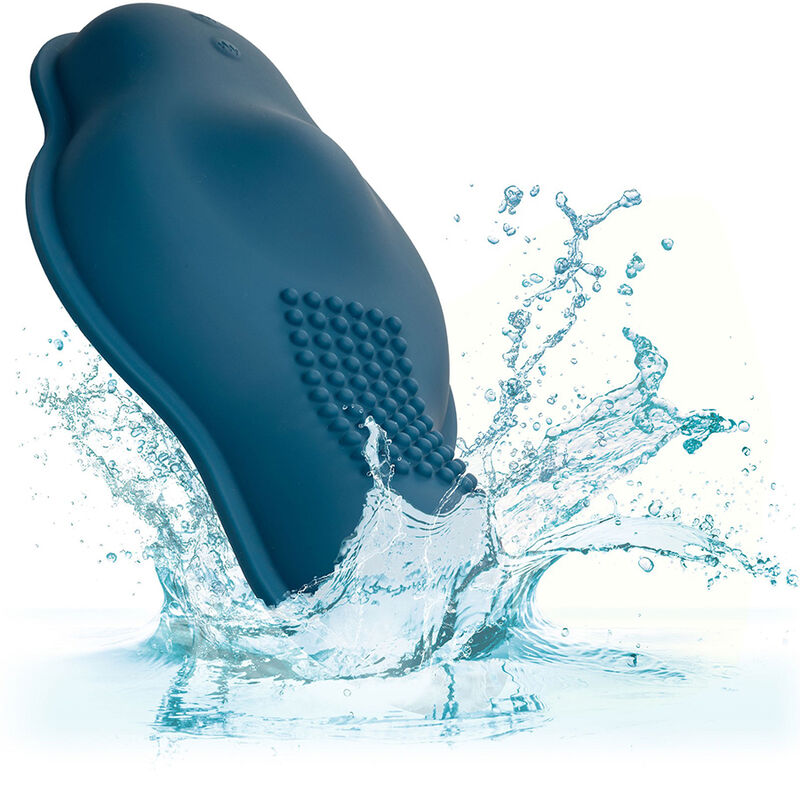 Calexotics - Rider Masajeador Doble Motor Control Remoto Azul