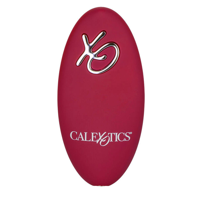 Calexotics - Rider Masajeador Doble Motor Control Remoto Rojo
