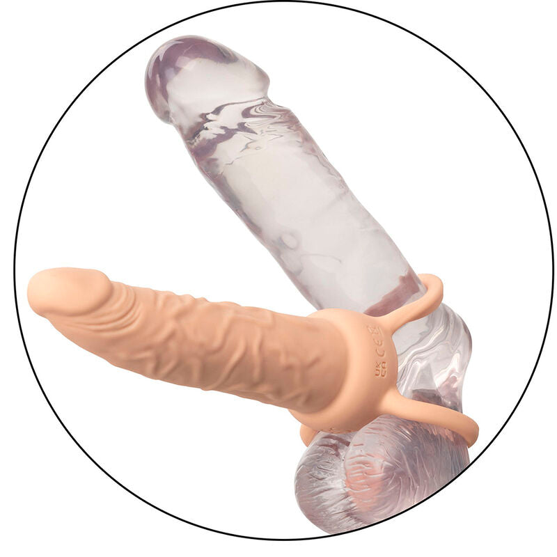 Calexotics - Performance Maxx Doble Penetrador Recargable Piel Claro