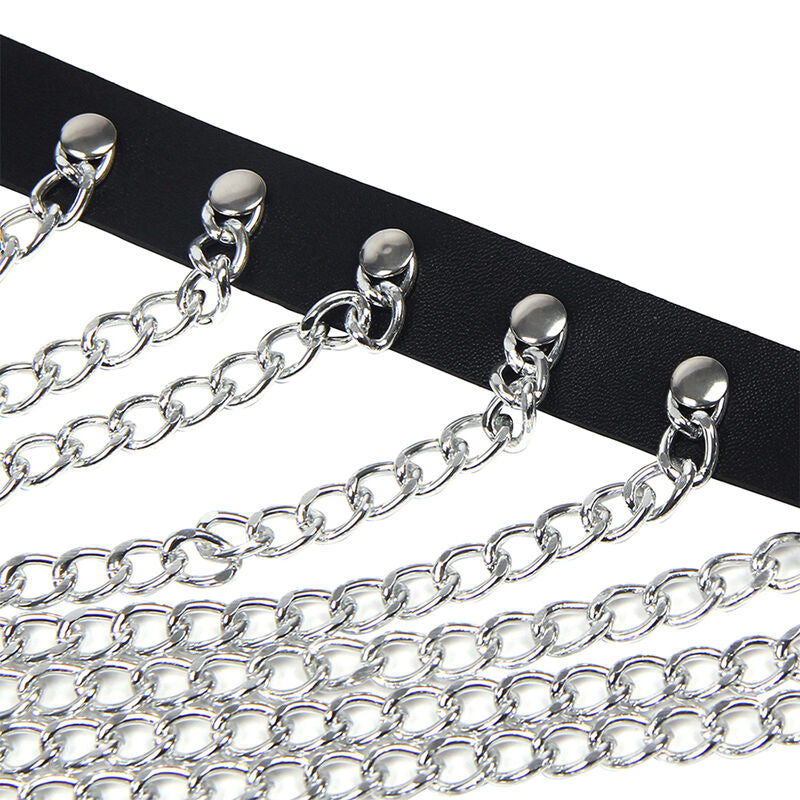 Subblime - Arnés De Pecho Cadenas Anilla Grande Talla Única
