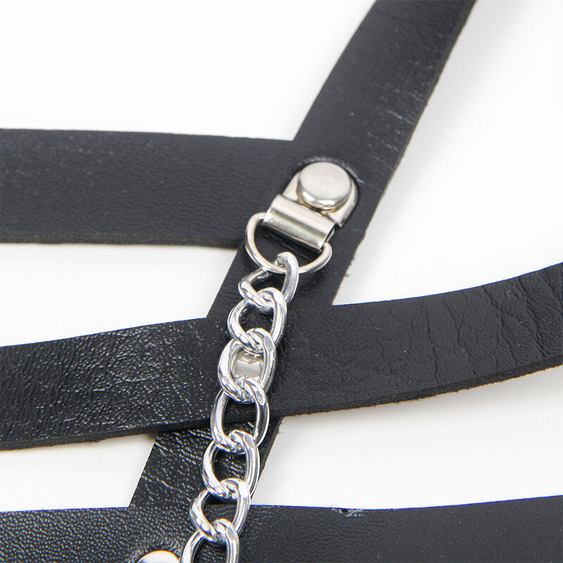 Subblime - Arnés Forma Corset Detalle Cadenas Talla Única