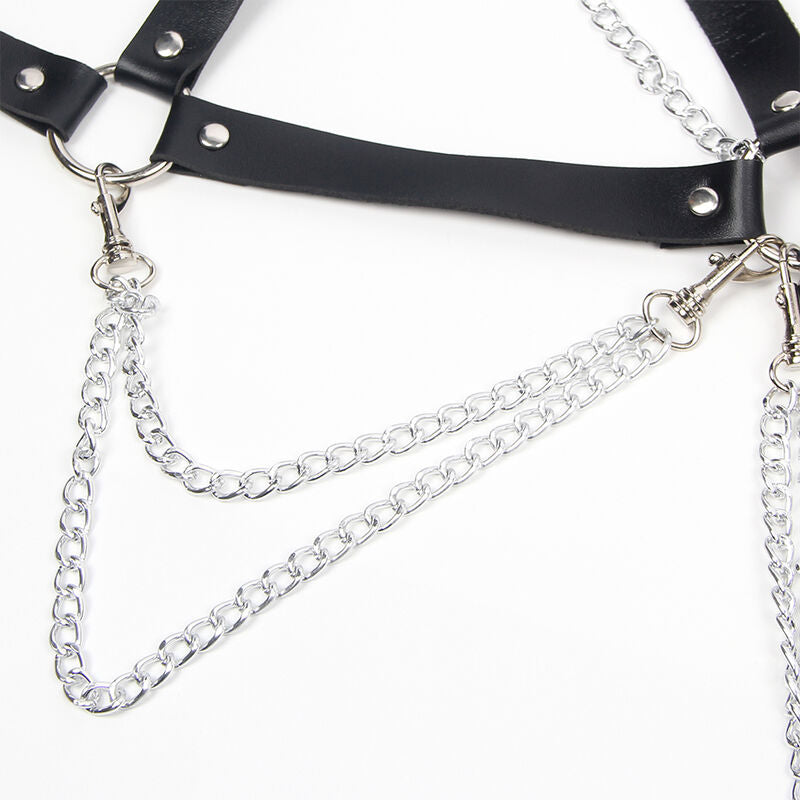 Subblime - Arnés Sujetador Detalle Cadenas Talla Única