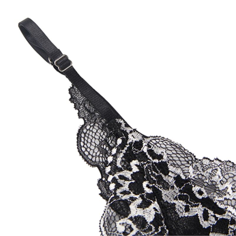 Subblime - Babydoll Tela Tul Pecho Encaje L/Xl