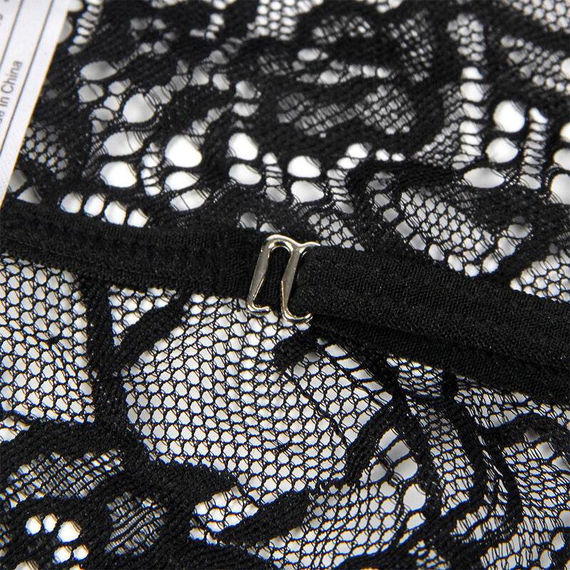 Subblime - Disfraz Policia Body Encaje Negro S/M