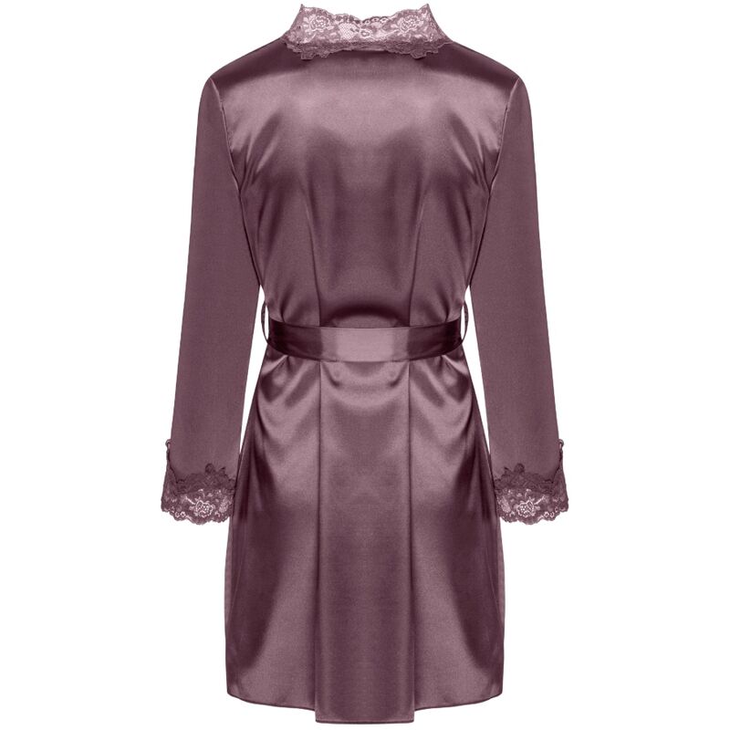 Livco Corsetti Fashion - Jacqueline Lc 90249 Bata + Camisa + Panty Violet L/Xl