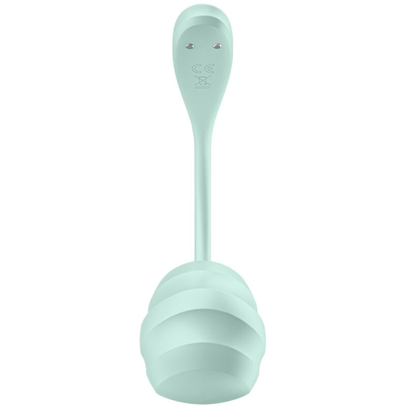Satisfyer - Smooth Petal Estimulador Punto G Verde Agua App Gratuita