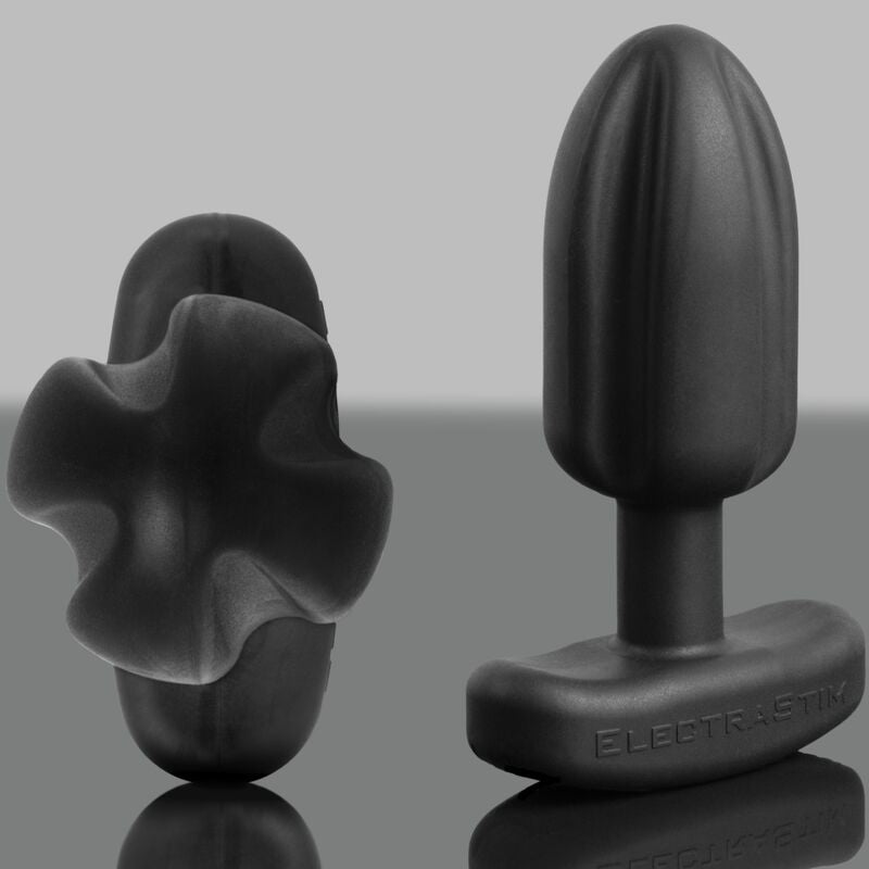 Electrastim - Tartarus Plug Anal Silicona Quadripolar Negro