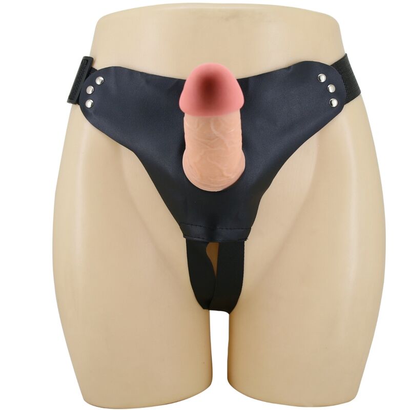 Pretty Love - Mavis Harness Briefs Universal Con Dildo 19 Cm Natural