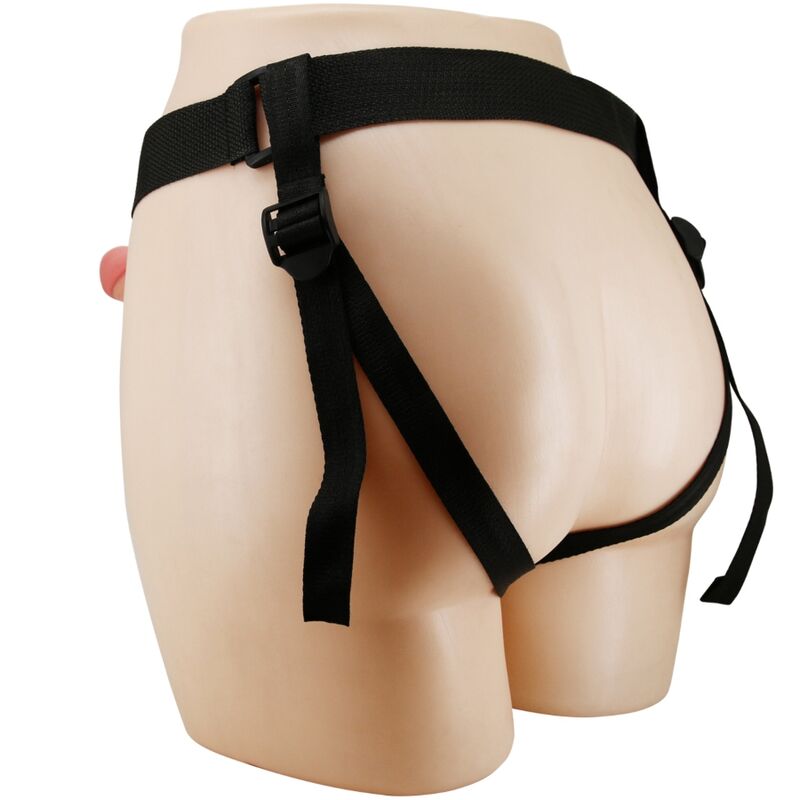 Pretty Love - Mavis Harness Briefs Universal Con Dildo 19 Cm Natural