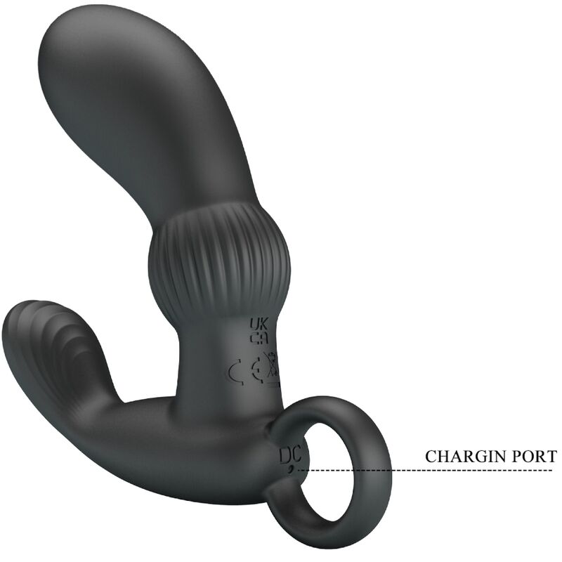 Pretty Love - Cayla Masajeador Vibrador Anal Negro