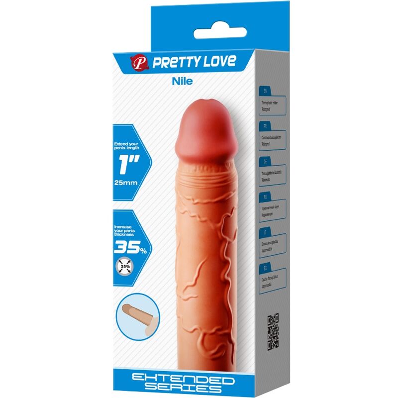 Pretty Love - Nile Funda De Pene Extensora Natural