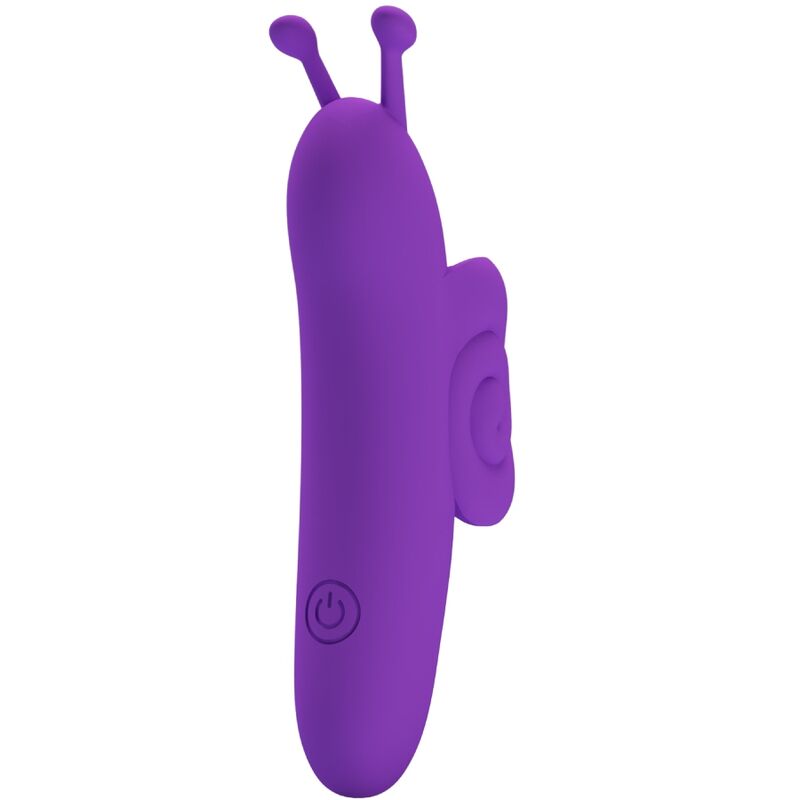 Pretty Love - Snail Poderoso Estimulador De Dedo Morado
