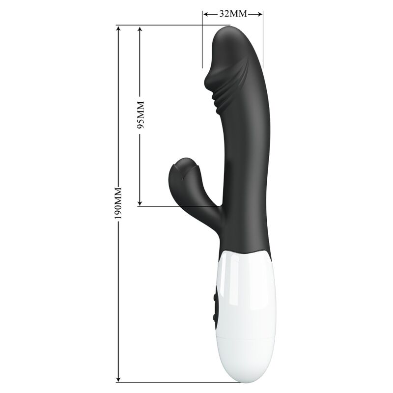 Pretty Love - Snappy Vibrador Punto G Negro