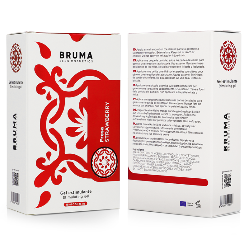 Bruma - Bálsamo Intensificador Sabor Fresa 15 Ml