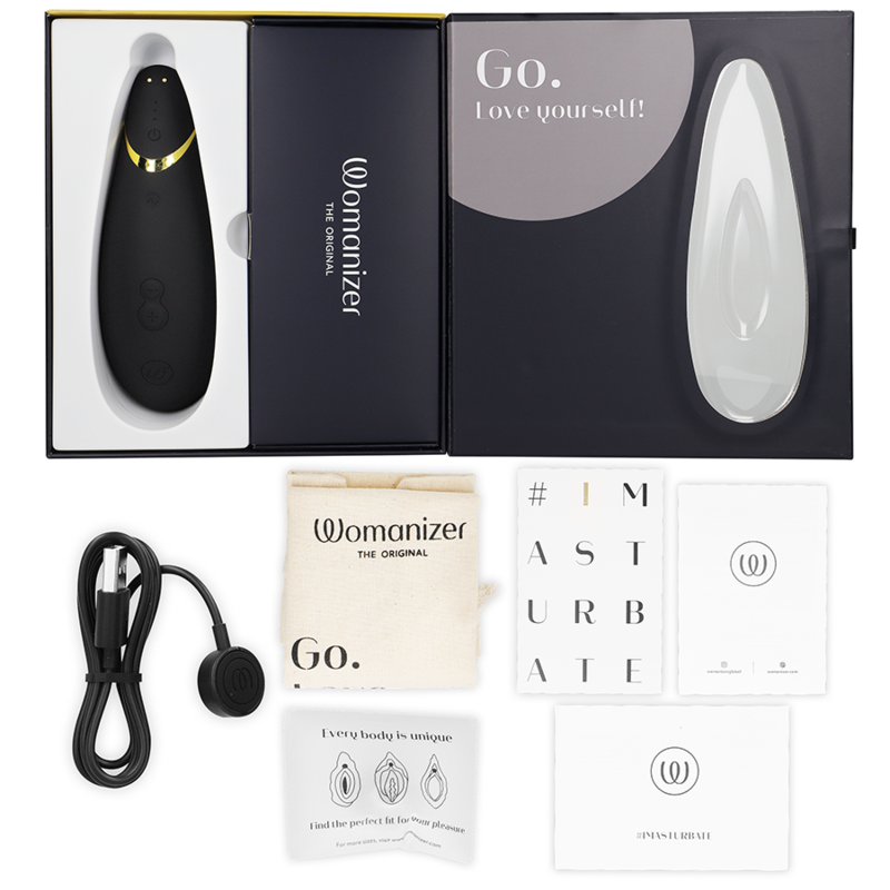 Womanizer - Premium 2 Estimulador De Clítoris Negro